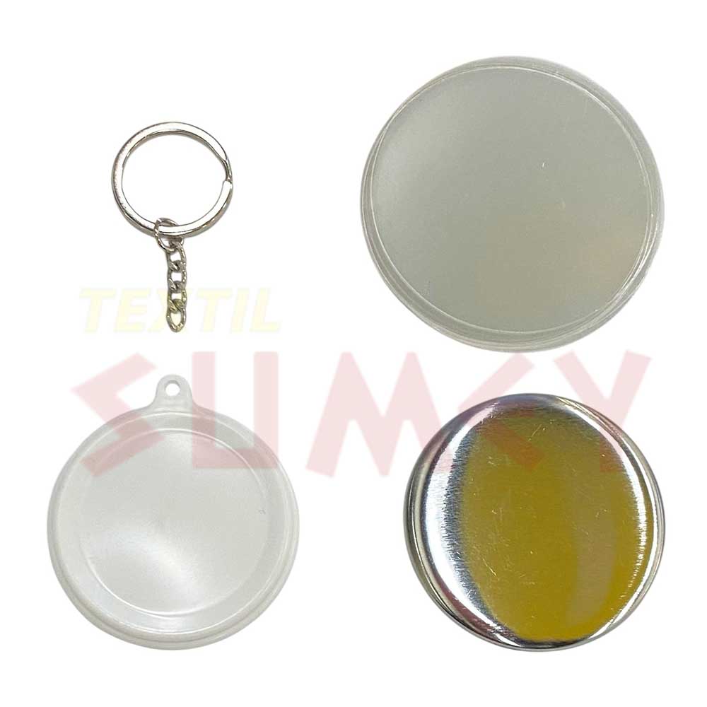 Chapa Llavero Larga Cadena 58mm (100 unidades) - Imagen 2