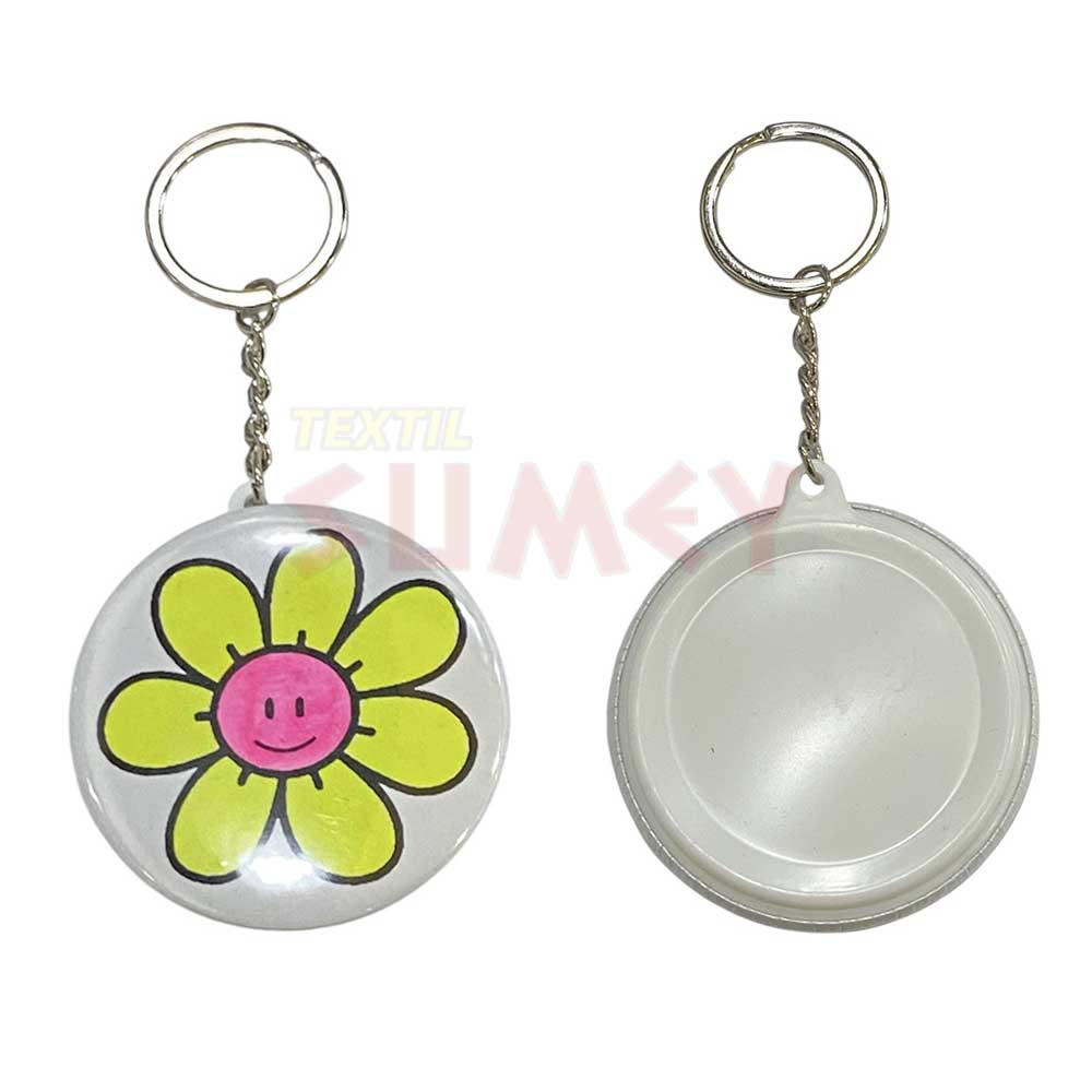 Chapa Llavero Larga Cadena 58mm (100 unidades)